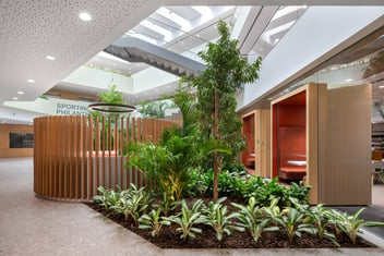 Dubai College, green design, biophilic design