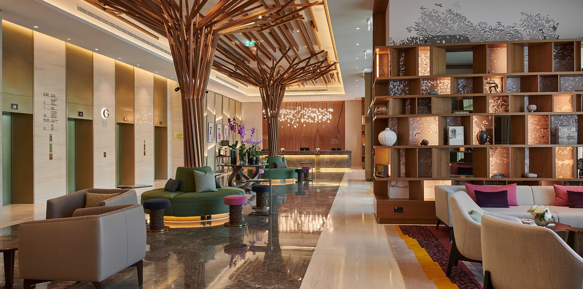 DoubleTree by Hilton Sharjah lobby
