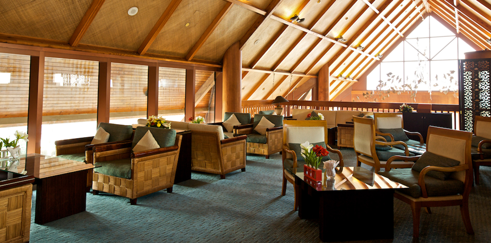 Jebel Ali Resort indoor lounge area